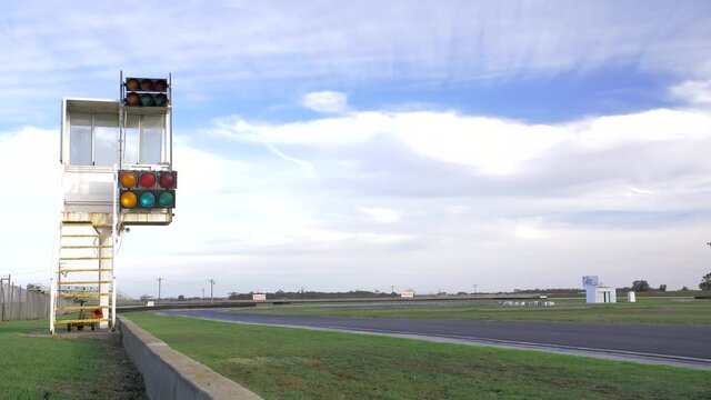 Mallala Start Line / Start Gid from Flag box / Marshal box