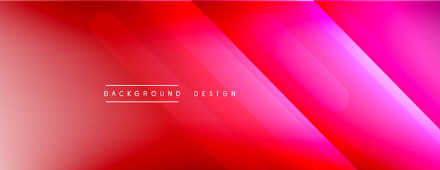 Dynamic lines abstract background. 3D shadow effects and fluid gradients. Modern overlapping forms