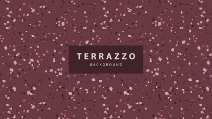 Terrazzo floor wallpaper background