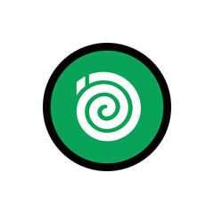 Mosquito coil logo icon design template elements - Vector