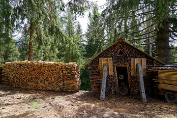 stack of firewood