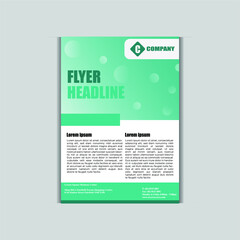 modern business flyer template