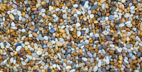 Colorful stone for decorate backdrop. stone used for spa background or texture tile wallpaper.