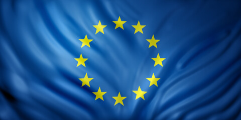 3d rendering of an EEC flag