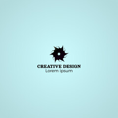 Obraz premium Ninja Tool Abstract Creative Design Logo Vector EPS10