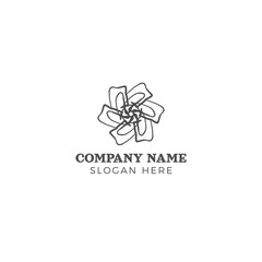 Playful Abstract Company Vector Logo Design eps10