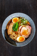  Japanese tonkotsu ramen and pork bone broth noodles