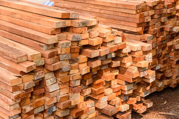 Stack of lumber