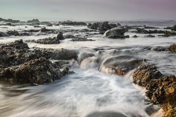 Sunrise at Sawarna Beach