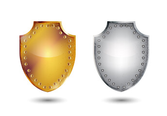 Abstract poster design. Liquid colorful shapes on light background. Vector illustration.