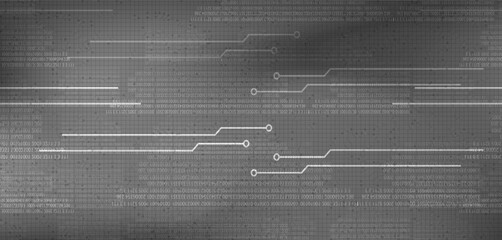 Black Data Technology Background,Digital and Connection Concept design,Vector illustration.