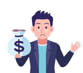 Male wearing a dark jacket