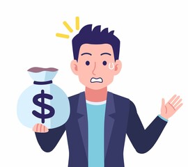 Male wearing a dark jacket