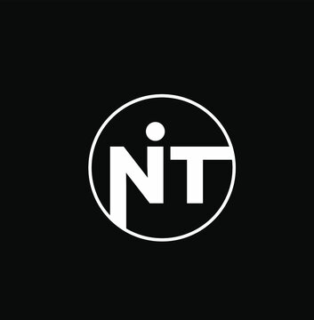NIT Initial letters monogram of company name. NIT company logo.