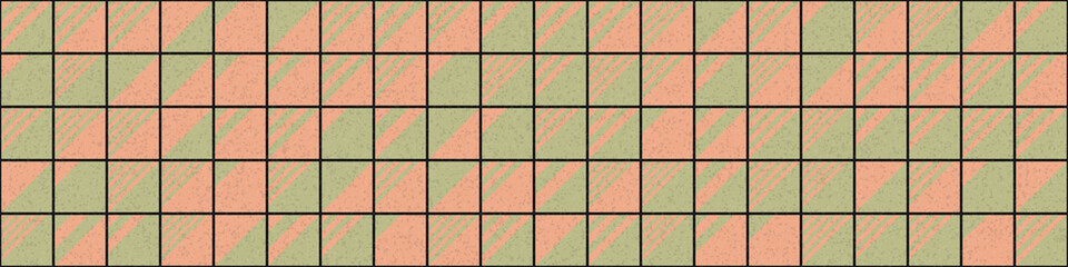 Abstract Geometric Pattern generative computational art illustration