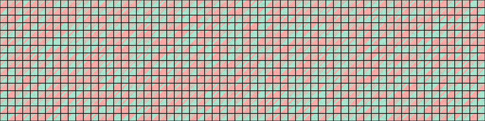 Abstract Geometric Pattern generative computational art illustration