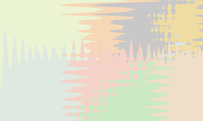 Colorful background  pastel colors with geometric wavy elements.