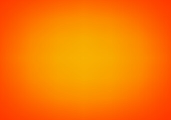 Orange colorful gradients from middle to edge vector background.