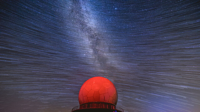 Startrail Wasserkuppe