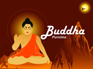 Buddha Purnima Creative Design (It is about Lord Buddha)