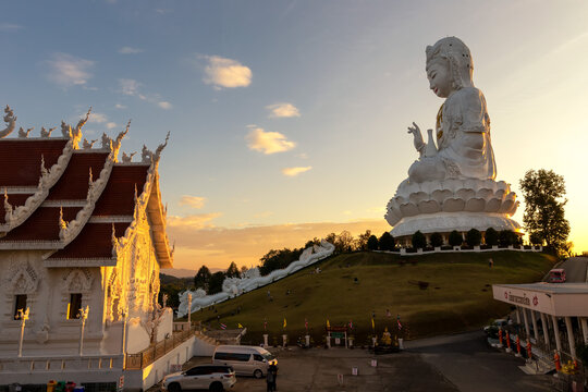 Wat Huay Plakang in Chiang Rai Thailand