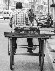 man sitting on a THELA