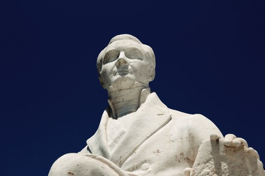 Statue Of Ioannis Kapodistrias In Athens, Greece.