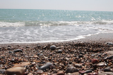 Fototapeta na wymiar piedras playa