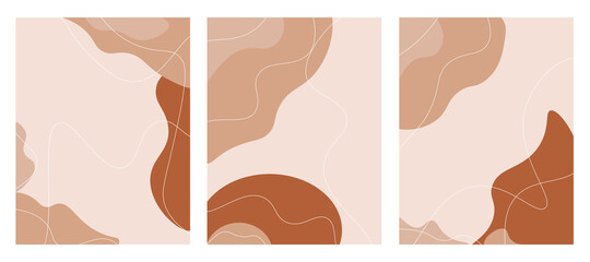 Modern fluid background invitation