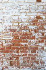 dirty old brick wall