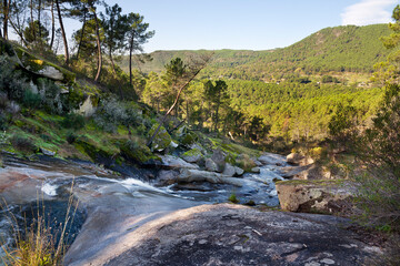 Garganta de los Pozos. Sierra de Gredos. España. Europa.
