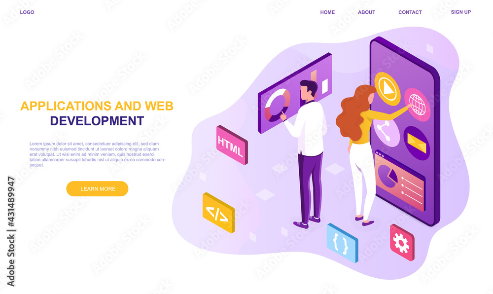 Poster application development code testing for usability
