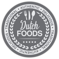 Dutch Foods Label