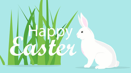 Happy Easter rabbit