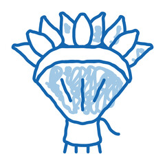 Character Bridegroom Man Silhouette Vector Icon