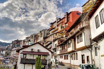 Fototapeta na wymiar Veliko Tarnovo Historical Center, HDR Image