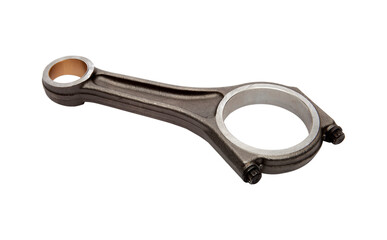 connecting rod on white background
