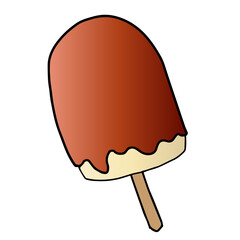 アイスバーのイラスト
