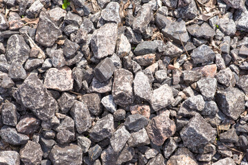 pebble background, gray stone background.