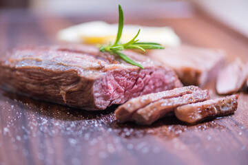 Closeup carnivore diet. Meat heal idea. Plant-free. Non-vegan. Healthy nutrition food.