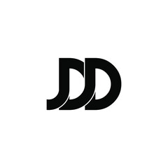 jdd letter original monogram logo design