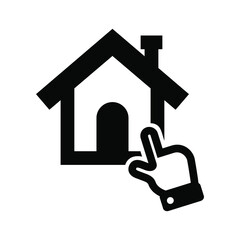 Online real estate listing icon