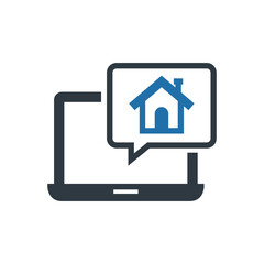 Real estate listing icon