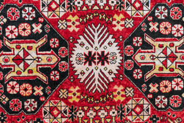 my mother's bedspread, its old texture is evident. patterns are authentic. I use it as a tapestry.