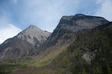 Fototapeta na wymiar Berge bei Balzers