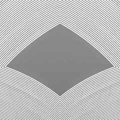 abstract black and white shapes from lines on white background