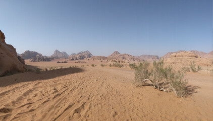 Wadi Rum in Jordan