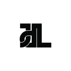 jdl letter original monogram logo design