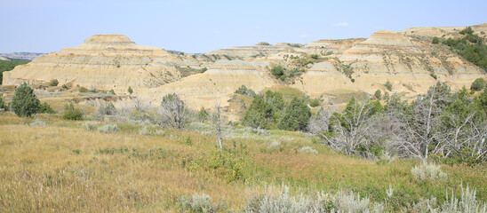 Theodore Roosevelt National Park in North Dakota, USA