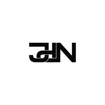 jdn letter original monogram logo design
